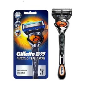 Manual Men's Front Speed 5-Layer Blade Shaving Razor