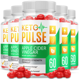 5pk Keto Pulse ACV Gummies; Try Keto Pulse Fast Fat Burner Gummie Weight Loss