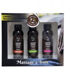 Earthly Body Massage A Trois: Isle, Skinny &amp; Naked 2oz