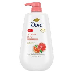 Dove Body Wash with Pump Summer Care Grapefruit & Lemon, 30.6 oz