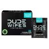 DUDE Wipes Flushable Wipes, XL On-The-Go Wet Wipes, Mint Chill, 30 Count