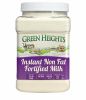 Instant Fortified Nonfat Milk Powder Jar 2 Pound / 900 GMS Jar (28+ Servings) - Proudly Made in America - Healthy Nourishing Essentials by Green Heigh