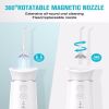 Water Dental Flosser Cordless with Magnetic Charging for Teeth Cleaning, Nursal 7 Clean Settings Portable Rechargeable Oral Irrigator, IPX8 Waterproof