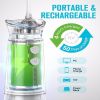 Water Dental Flosser Cordless with Magnetic Charging for Teeth Cleaning, Nursal 7 Clean Settings Portable Rechargeable Oral Irrigator, IPX8 Waterproof