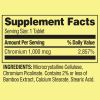 Spring Valley Chromium Metabolism Support Dietary Supplement Tablets, 1,000 mcg, 100 Count