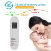 No-Touch Forehead Thermometer LCD Digital Infrared Thermometer for Adults/Kids