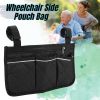 Wheelchair Armrest Accessories Side Bags To Hang On Side Pouch With Bright Line