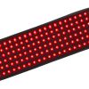 126Pcs LED Red Light Therapy Belt 660nm 850nm Waist Wrap Pad Pain Relief Weight Loss Joint Pain Near Infrared Light Therapy Device