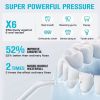 Water Dental Flosser Cordless with Magnetic Charging for Teeth Cleaning, Nursal 7 Clean Settings Portable Rechargeable Oral Irrigator, IPX8 Waterproof