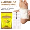 Ginger Wormwood Foot Patch Anti-Swelling Detox Pads Relief Stress Pain Revitalizing Improve Sleep Adhesive Sticker Plaster