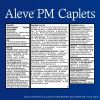 Aleve PM Easy Open Cap Pain Reliever & Nighttime Sleep Aid Caplets, 80 Count