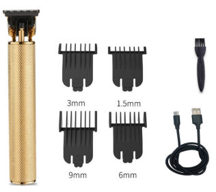 Longfeng hair clipper electric clipper without oil (Option: NewGold)