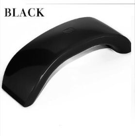 LED Nail Art Lamp Gel Dryer Nail Art Lamp Mobile Phone Modeling Curing UV Gel (Color: Black)