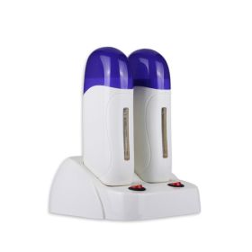 Double-seat beeswax hair removal wax machine multifunctional (Option: US)