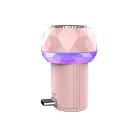 OTG-powered mobile shaver (Option: TYPE C pink)