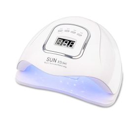 Nail Machine Phototherapy Machine Does Not Black Hand Lamp Nail Dryer (Option: White-US)