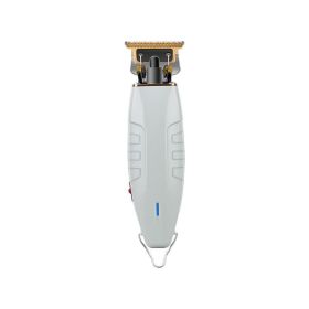 Electric Hair Clipper Hollow Knife (Option: White-USB)